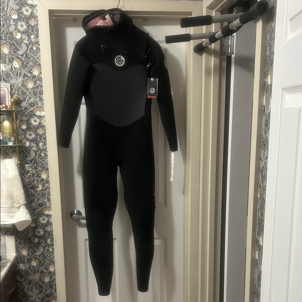 WOMEN'S FLASHBOMB 6/4 HOODED CHEST ZIP FULLSUIT WETSUIT